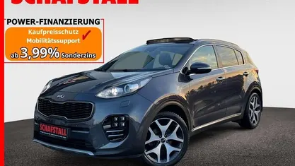 Grau ((e5b) dark gun metal) Gebraucht 2017 Kia Sportage GT-Line SUV | 16.979 € (Fairer Preis)