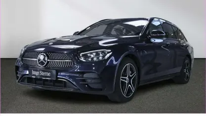 Gebraucht Mercedes E300 AMG 306 PS (225 kW) 2022 Lack nautikblau Kombi