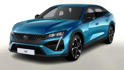 Neu Peugeot 408 Allure 136 PS (100 kW) 2026 Obsession blau SUV