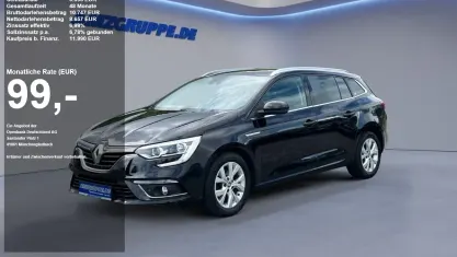 Gebraucht Renault Mégane GrandTour LIMITED 132 PS (97 kW) 2018 Schwarz Kombi