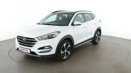 Gebraucht Hyundai Tucson Premium 177 PS (130 kW) 2018 Weiß SUV