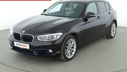 Usata BMW 120 Sport Line 190 CV (139 kW) 2016 Marrone Utilitaria