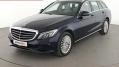 Blau Gebraucht 2015 Mercedes C220 Exclusive Kombi | 18.830 € (Fairer Preis)