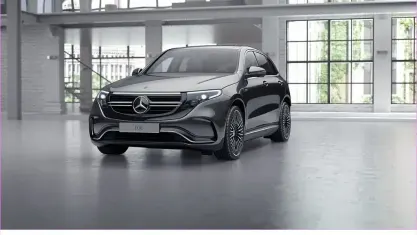 Gebraucht Mercedes EQC400 AMG 300 kW (408 PS) 2021 Grau SUV