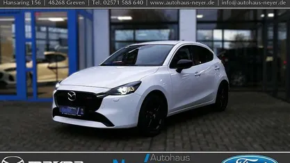 Arctic white Gebraucht 2025 Mazda 2 Homura-Line Kleinwagen | 21.490 € (Fairer Preis)