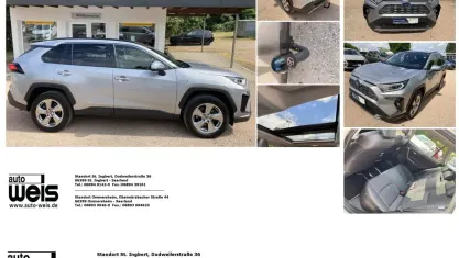 Gebraucht Toyota RAV4 Hybrid Lounge 178 PS (130 kW) 2019 Lichtsilber metallic SUV