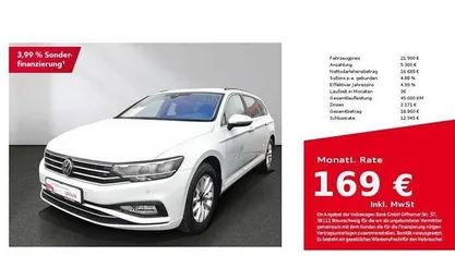 Gebraucht VW Passat Business 150 PS (110 kW) 2022 Weiß Kombi