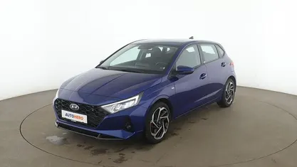 Gebraucht Hyundai i20 Intro Edition 101 PS (74 kW) 2021 Blau Kleinwagen