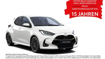 Neu Toyota Yaris Hybrid 116 PS (85 kW) 2026 Weiß Limousine