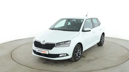Gebraucht Skoda Fabia Soleil 2019 Weiß Limousine