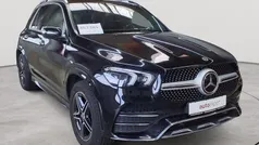 Obsidianschwarz metallic Gebraucht 2021 Mercedes GLE350 AMG line SUV | 55.990 € (Fairer Preis)