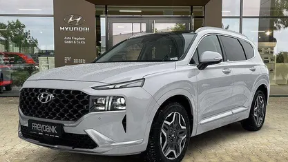 Glacier white Gebraucht 2021 Hyundai Santa Fe Signature SUV | 34.999 € (Fairer Preis)