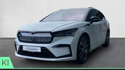 Gebraucht Skoda Enyaq iV Suite 150 kW (204 PS) 2023 Moonweiß perleffekt SUV