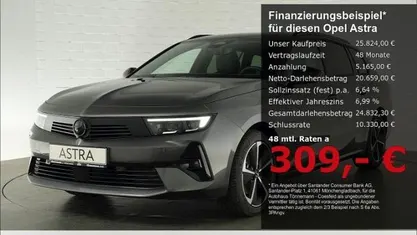 Vulkan grau Gebraucht 2025 Opel Astra Kombi | 25.824 € (Fairer Preis)