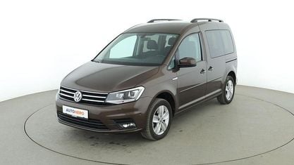 Używany VW Caddy Comfortline 125 KM (91 kW) 2017 Brązowy Minivan