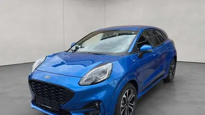 Desert island blue metallic Gebraucht 2024 Ford Puma ST-Line X SUV | 23.950 € (Guter Preis)