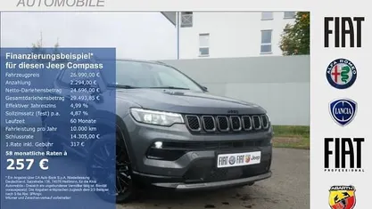 Grau Gebraucht 2024 Jeep Compass SUV | 26.990 € (Guter Preis)