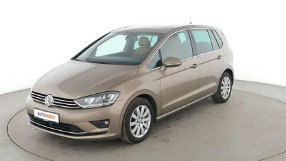 Braun Gebraucht 2016 VW Golf Sportsvan Highline Van / Kleinbus | 14.620 € (Fairer Preis)