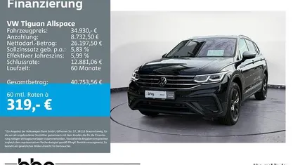 Gebraucht VW Tiguan Allspace Life 150 PS (110 kW) 2024 SUV
