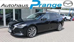 Jet black Gebraucht 2024 Mazda 6 Exclusive-Line Kombi | 30.885 € (Guter Preis)