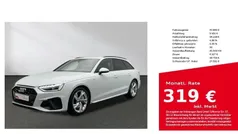 Weiß Gebraucht 2023 Audi A4 S-Line Kombi | 36.880 € (Guter Preis)