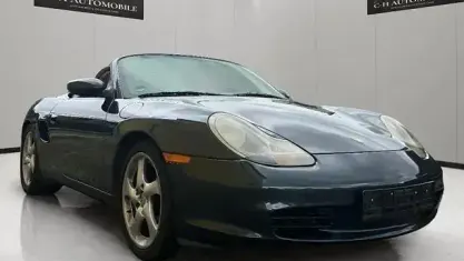 Usata Porsche Boxster 228 CV (167 kW) 2003 Verde Cabrio