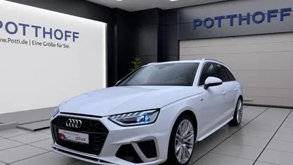 Weiss Gebraucht 2023 Audi A4 S-Line Kombi | 33.750 € (Fairer Preis)