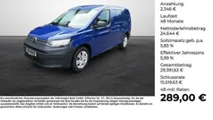 Blau (indiumblau) Gebraucht 2024 VW Caddy Maxi Van / Kleinbus | 26.990 € (Guter Preis)