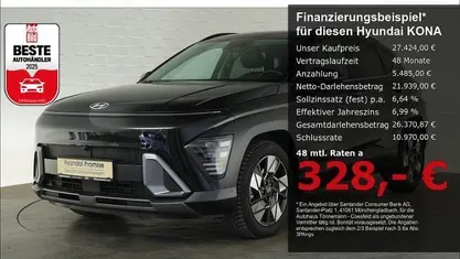 Gebraucht Hyundai Kona Prime 137 PS (100 kW) 2025 Schwarz SUV