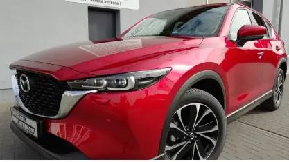 Gebraucht Mazda CX-5 Ad'Vantage 165 PS (121 kW) 2023 Magmarot metallic SUV