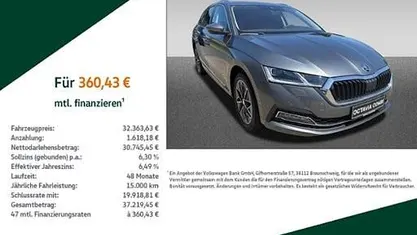 Gebraucht Skoda Octavia Style 150 PS (110 kW) 2024 Grau Kombi