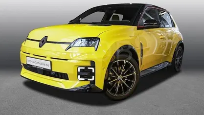 Pop yellow + dach black pearlschwarz (gelb) Neu 2025 Renault R5 Iconic Kleinwagen | 34.090 € (Fairer Preis)