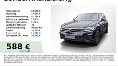 Grenadillschwarz metallic Gebraucht 2024 VW Touareg Basis SUV | 58.980 € (Fairer Preis)