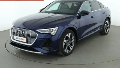 Gebraucht Audi e-tron Sportback S-Line 230 kW (313 PS) 2021 Blau SUV