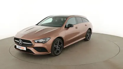 Gebraucht Mercedes CLA250e Shooting Brake AMG line 218 PS (160 kW) 2021 Braun Kombi