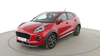 Begagnad Ford Puma Titanium 125 HK (91 kW) 2020 Röd SUV