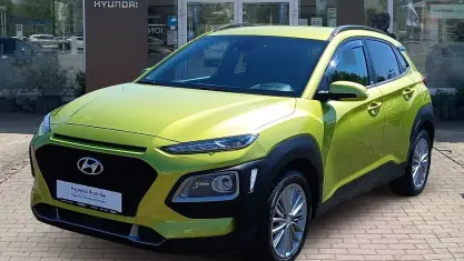 Gebraucht Hyundai Kona 120 PS (88 kW) 2019 Gelb SUV