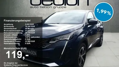 Gebraucht Peugeot 3008 Allure 131 PS (96 kW) 2023 Metfa celebes blau SUV