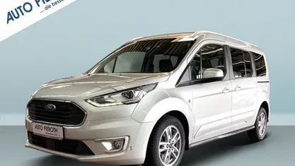 Gebraucht Ford Grand Tourneo Connect Titanium 120 PS (88 kW) 2022 Polarsilber metallic Van / Kleinbus