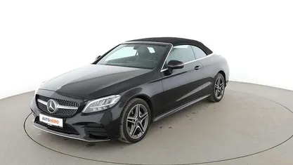 Second-hand Mercedes C180 AMG line 156 CP (114 kW) 2018 Negru Cabrio