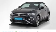 Deep black perleffekt schwarz Gebraucht 2024 VW T-Roc Cabriolet Move Cabrio | 29.440 € (Superpreis)