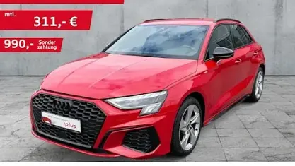 Brugt Audi A3 S-Line 116 HK (85 kW) 2023 Rød Sedan