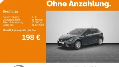 Usata Seat Ibiza Style 116 CV (85 kW) 2024 Grigio Utilitaria