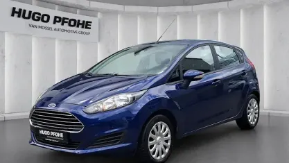 Gebraucht Ford Fiesta Trend 82 PS (60 kW) 2015 Blau Kleinwagen