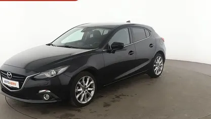 Schwarz Gebraucht 2017 Mazda 3 Sports-Line Limousine | 15.320 € (Fairer Preis)