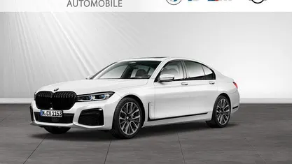 Gebraucht BMW 740 M Sport 340 PS (250 kW) 2021 Mineralweiss metallic Limousine