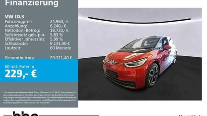 Gebraucht VW ID.3 Pro Performance 150 kW (204 PS) 2023 Kleinwagen