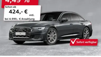 Gebraucht Audi A6 S-Line 299 PS (219 kW) 2025 Daytonagrau perleffekt Limousine
