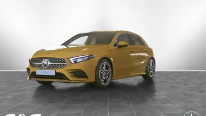 Gebraucht Mercedes A160 AMG 109 PS (80 kW) 2021 Unilack sonnengelb Kleinwagen