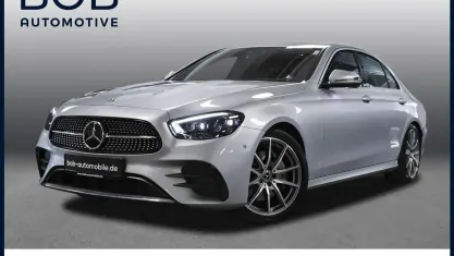 Gebraucht Mercedes E200 AMG line 197 PS (144 kW) 2021 Hightech silber (silber) Limousine